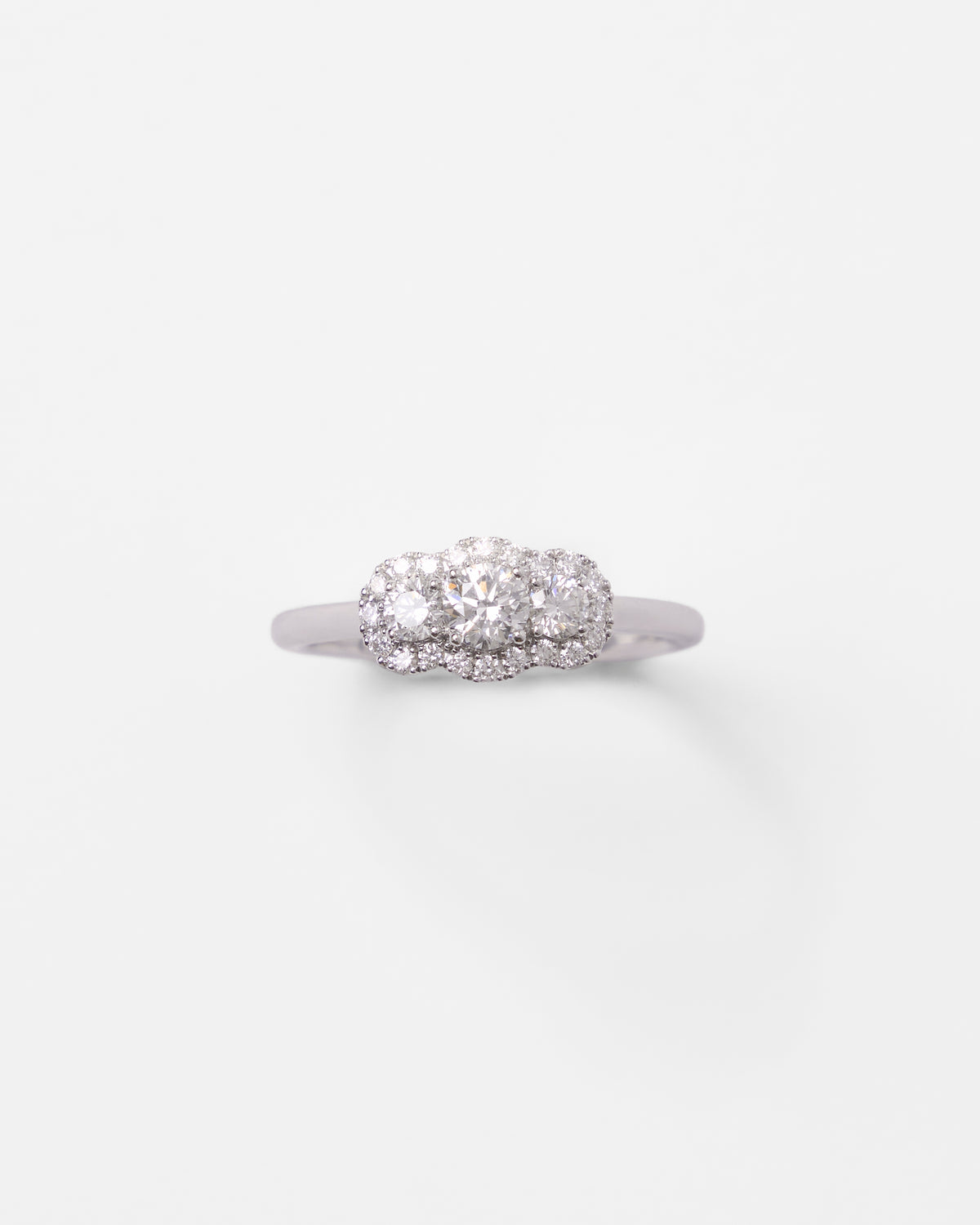 Bague trio en or et diamants