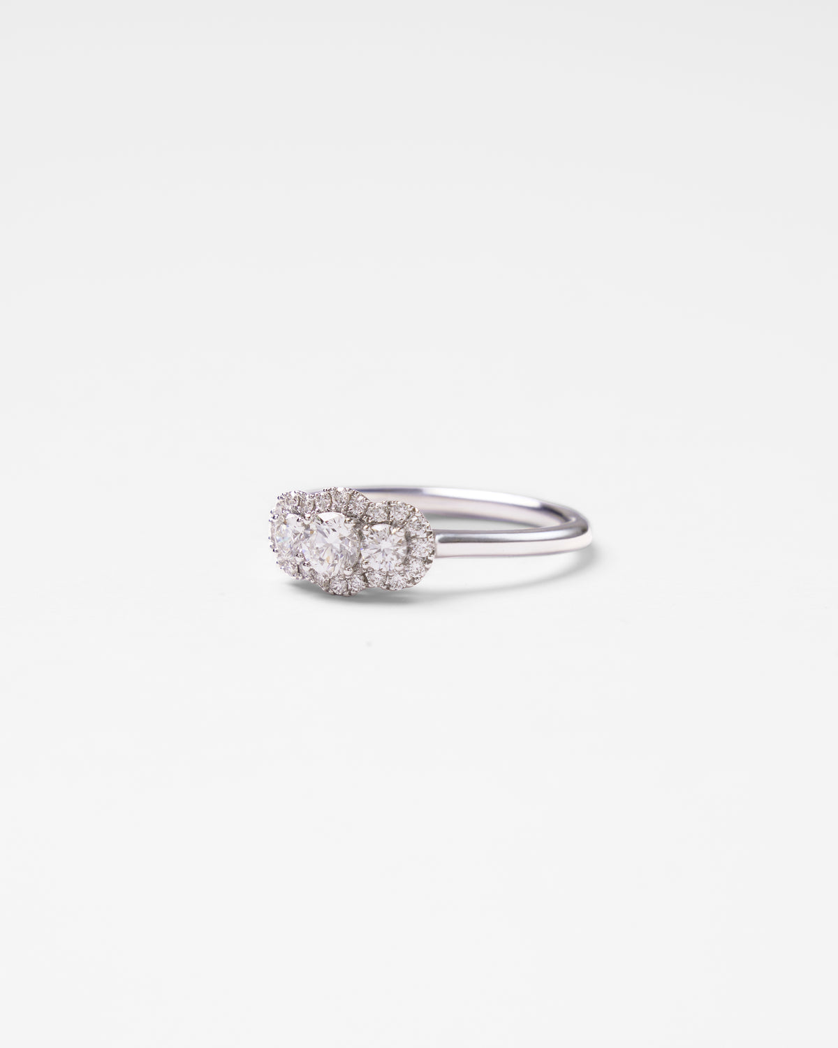 Bague trio en or et diamants