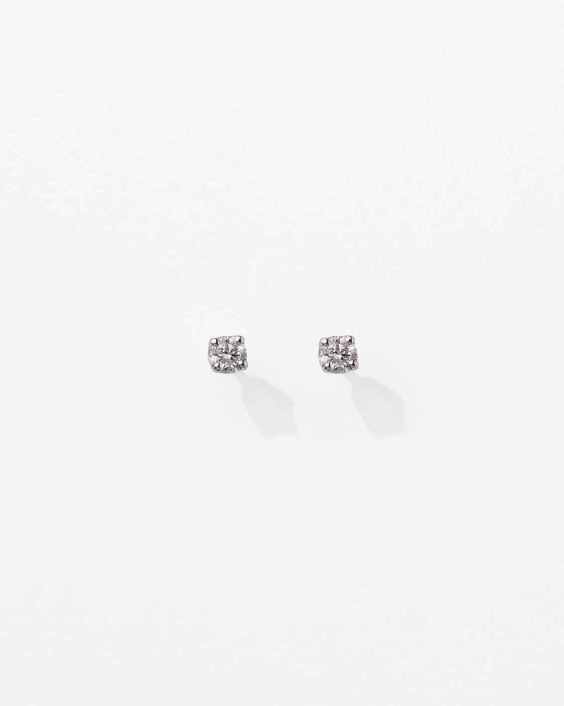 Boucles en or blanc et diamants