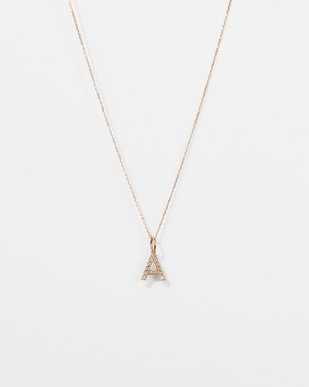 Pendentif lettre classique